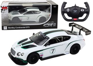 Rastar Auto Sportowe RC 1:14 Bentley Continental GT3 Biały