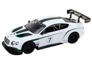 Rastar Auto Sportowe RC 1:14 Bentley Continental GT3 Biały