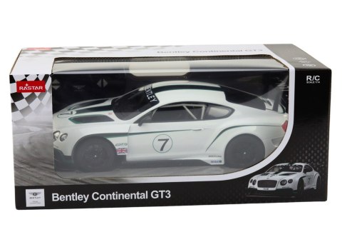 Rastar Auto Sportowe RC 1:14 Bentley Continental GT3 Biały