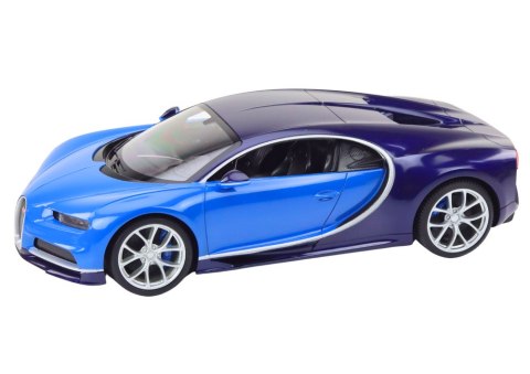 Rastar Samochód Zdalnie Sterowany RC 1:14 Bugatti Veyron Chiron Niebieski