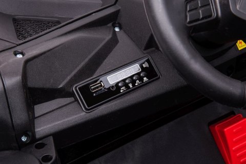 LEAN CARS Auto Na Akumulator YSA036 Czerwone 4x4