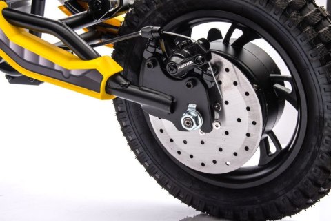 LEAN CARS Motor Crossowy Na Akumulator A9901 Żółty 36V