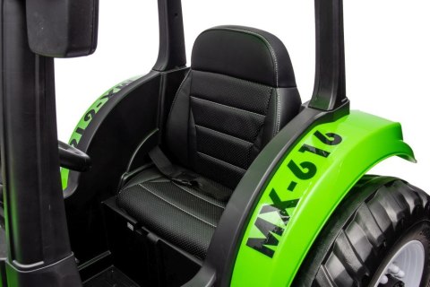 LEAN CARS Traktor Na Akumulator A011 24V Zielony