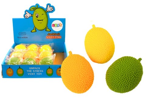 LEAN TOYS Gniotek Owoc Chlebowiec Rozciągliwy Gumowy