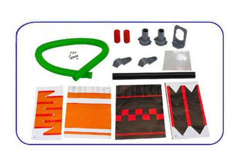 LEAN Toys Ekologiczna Rakieta Na Sprężone Powietrze Doświadczenie Naukowe 23 El