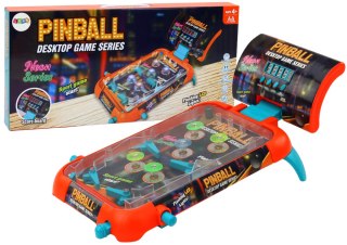 LEAN Toys Gra Zręcznościowa Pinball Ledowe Światła Dźwięki Tablica Wyników