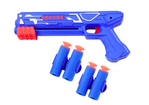 LEAN Toys Pistolet Na Strzałki 2w1 Wyrzutnia Samolotów Niebieski