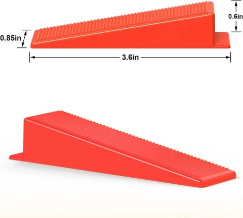 LEAN Zestaw Kliny Klin 100szt Do System Poziomowania Układania Płytek