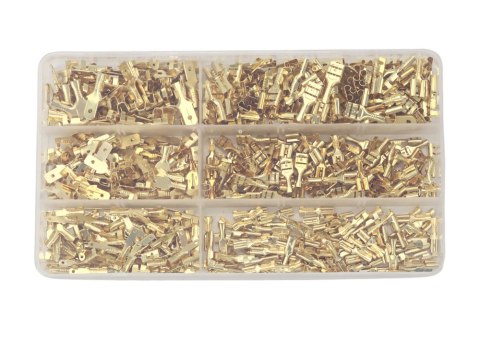 LEAN Zestaw konektorów samochodowych kablowych 600szt