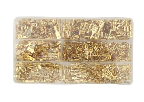 LEAN Zestaw konektorów samochodowych kablowych 600szt