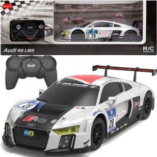 Rastar Auto R/C 1:24 Zdalnie Sterowane Sportowe AUDI R8 LMS Białe