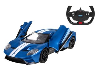 Rastar Auto RC Model Zdalnie Sterowany Ford GT 1:14 Otwierane Drzwi Niebieski