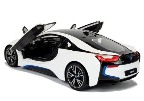 Rastar Auto R/C Sportowe Zdalnie Sterowane BMW i8 Rastar 1:14 Biały
