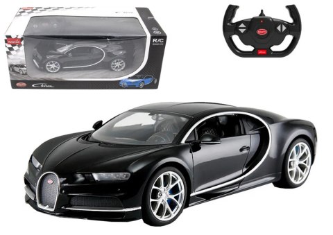 Rastar Samochód Zdalnie Sterowany RC Bugatti Chiron 1:14 Czarny