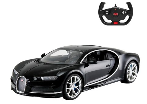 Rastar Samochód Zdalnie Sterowany RC Bugatti Chiron 1:14 Czarny