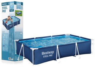 Bestway Basen Ogrodowy Stelażowy 300 cm x 201 cm x 66 cm Bestway 56404