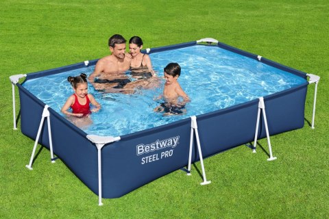 Bestway Basen Ogrodowy Stelażowy 300 cm x 201 cm x 66 cm Bestway 56404