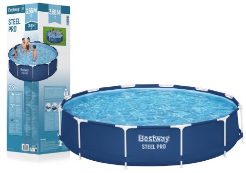 Bestway Basen Stelażowy 366 x 76 cm Bestway 56706