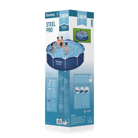 Bestway Basen Stelażowy 366 x 76 cm Bestway 56706