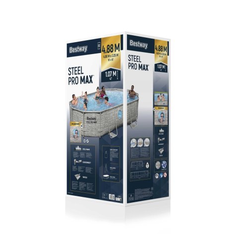 Bestway Basen Stelażowy 427 x 250 x 100 cm Bestway 56946