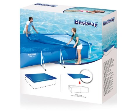 Bestway Pokrywa do basenu Stelażowego 400 x 211 cm Bestway 58107
