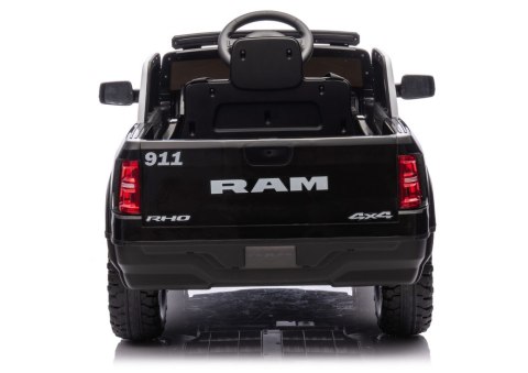 LEAN CARS Auto Na Akumulator ZB618P Dodge Ram Policyjny Czarny