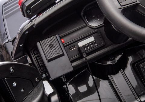 LEAN CARS Auto Na Akumulator ZB618P Dodge Ram Policyjny Czarny