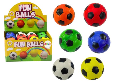 LEAN TOYS Mała Piłeczka Miękka Piankowa Football 5,5cm