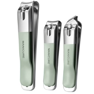 LEAN Zestaw Do Manicure 4 Narzędzia Do Pielęgnacji W Etui