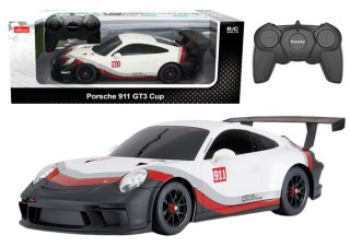 Rastar Auto RC 1:18 Rastar Porshe 911 GT3 Biało-Szare