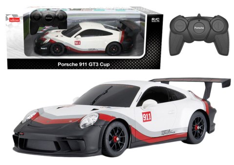 Rastar Auto RC 1:18 Rastar Porshe 911 GT3 Biało-Szare