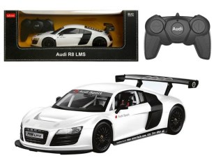 Rastar Auto Sportowe RC 1:18 Zdalnie Sterowane Audi R8 Białe