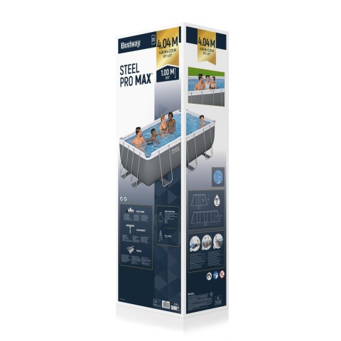 Bestway Basen Stelażowy 404 x 201 x 100 cm Bestway 56442
