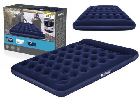 Bestway Dmuchany Materac Z Pompką 203 x 152 x 28 cm Bestway 67226