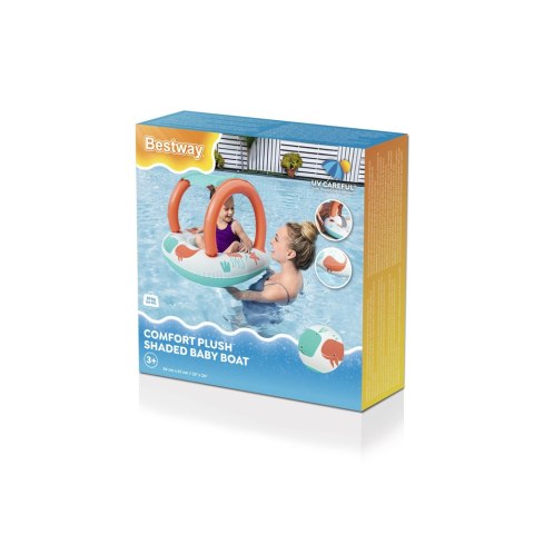 Bestway Dmuchany Ponton z Daszkiem 84 x 67cm Bestway 34203