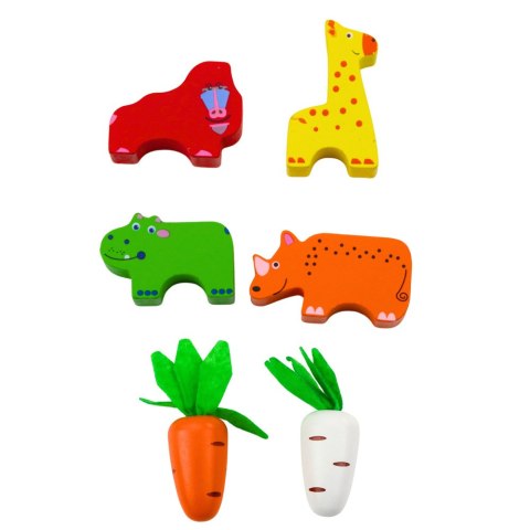 LEAN Toys Auto Edukacyjne Drewniane Sorter Kształty Układanka Labirynt