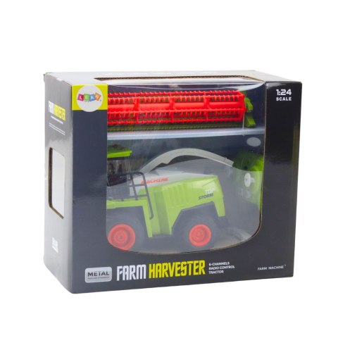 LEAN Toys Kombajn Rolniczy Z Hederem Do Zboża Zdalnie Sterowany RC 2.4G