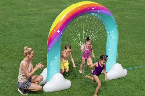 Bestway Dmuchana Kurtyna Wodna Fontanna Tęcza 221 x 71 x 19cm Bestway 52732