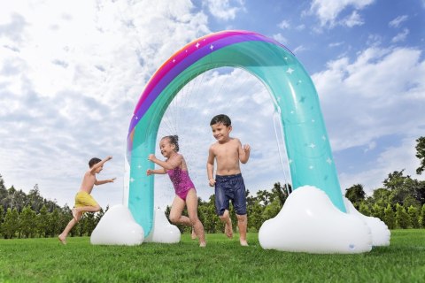Bestway Dmuchana Kurtyna Wodna Fontanna Tęcza 221 x 71 x 19cm Bestway 52732