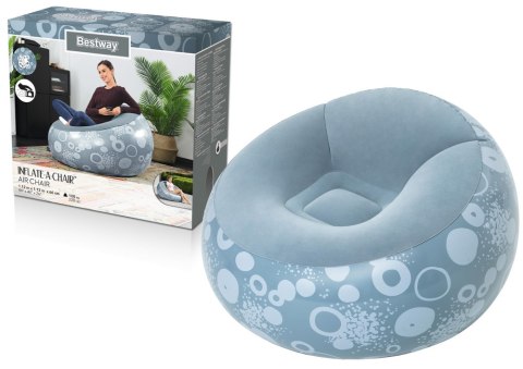 Bestway Dmuchany Fotel Niebieski Bestway 75052