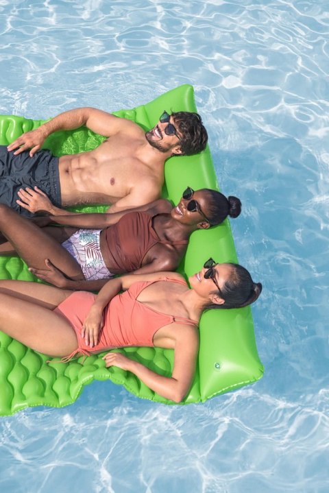 Bestway Dmuchany Materac Do Pływania Trzyosobowy Bestway 213 x 170 x 21 cm 44106