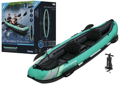 Bestway Kajak Dmuchany Dwuosobowy 330 x 86 cm Bestway 65052