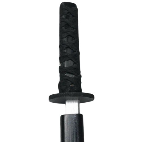 LEAN Toys Drewniana Katana Miecz Do Zabawy Treningu Rekwizyt Czarny 70cm