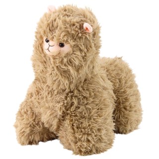 LEAN Toys Pluszowa Maskotka Przytulanka Lama Beżowa 40 x 40cm