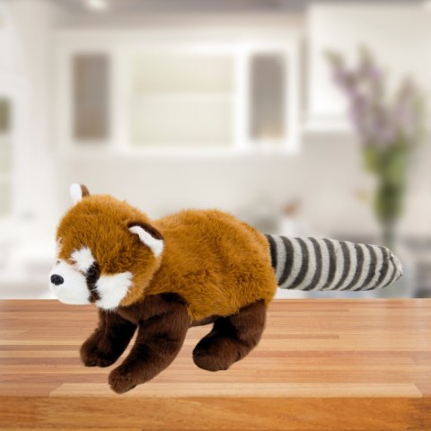 LEAN Toys Pluszowa Maskotka Przytulanka Panda Czerwona 45cm