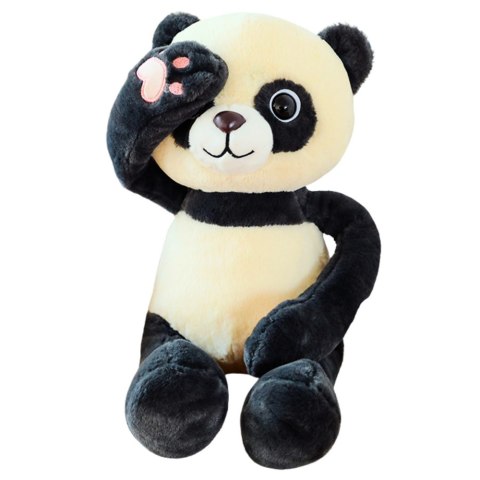 LEAN Toys Pluszowa Maskotka Przytulanka Panda Z Magnesami 23cm