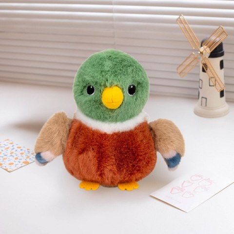 LEAN Toys Pluszowa Maskotka Przytulanka Ptak Pluszowy Mała Kaczka 12cm