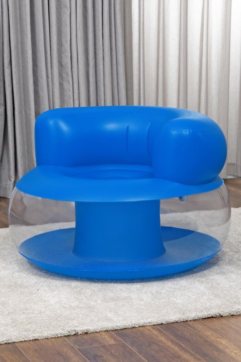 Bestway Dmuchany Fotel Niebieski112 x 112 x 70 cm Bestway 75138