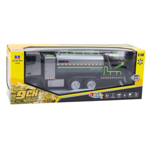 HUINA Ciężarówka Cysterna Z Rozpylaczem Wody Zdalnie Sterowana RC Huina 1:18