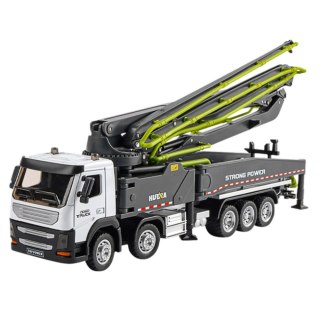 HUINA Ciężarówka Pomogruszka Betonowa Zdalnie Sterowana RC Huina Szara 1:18